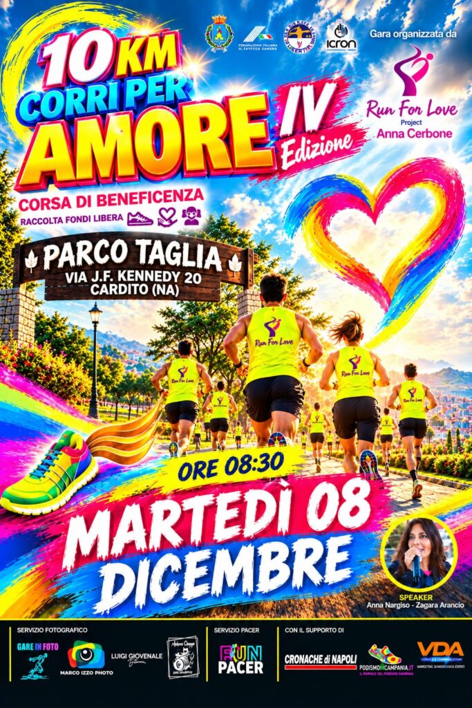 Locandina 4^ CORRI PER AMORE